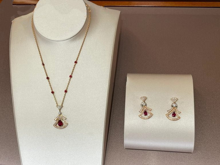 [Jewelicorn]DREAM NECKLACE CARNELIAN DIAMOND PINK GOLD