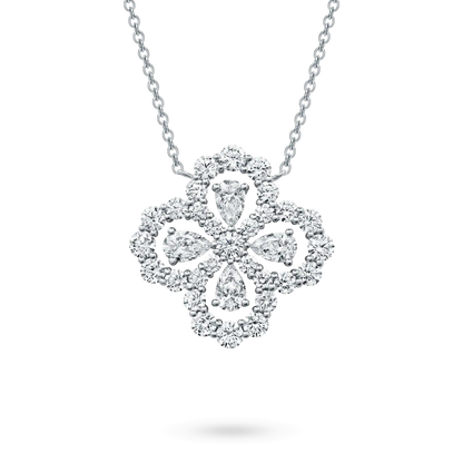 [Jewelicorn]LOOP NECKLACE FULL MOTIF DIAMOND 16MM MULTIPLE COLORS