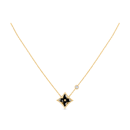 [Jewelicorn]STAR BLACK MOP NECKLACE