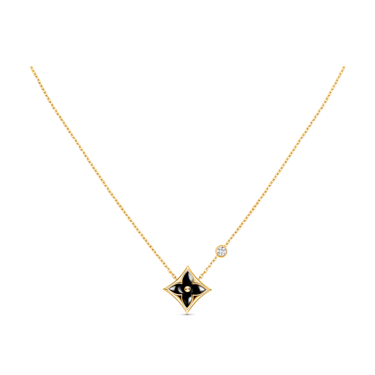 [Jewelicorn]STAR BLACK MOP NECKLACE